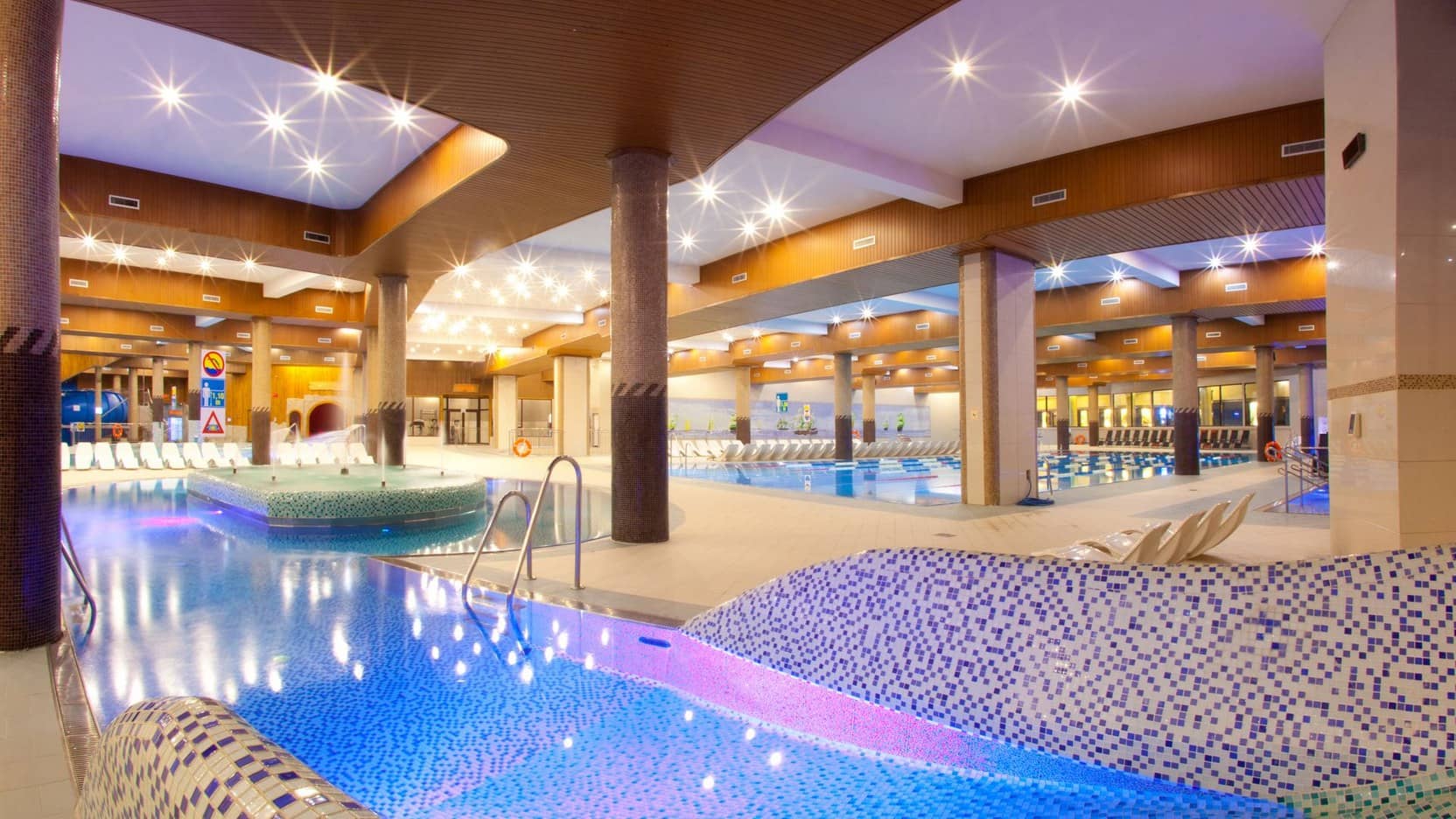 Hotel Gołębiewski má opravdu krásné a velké wellness