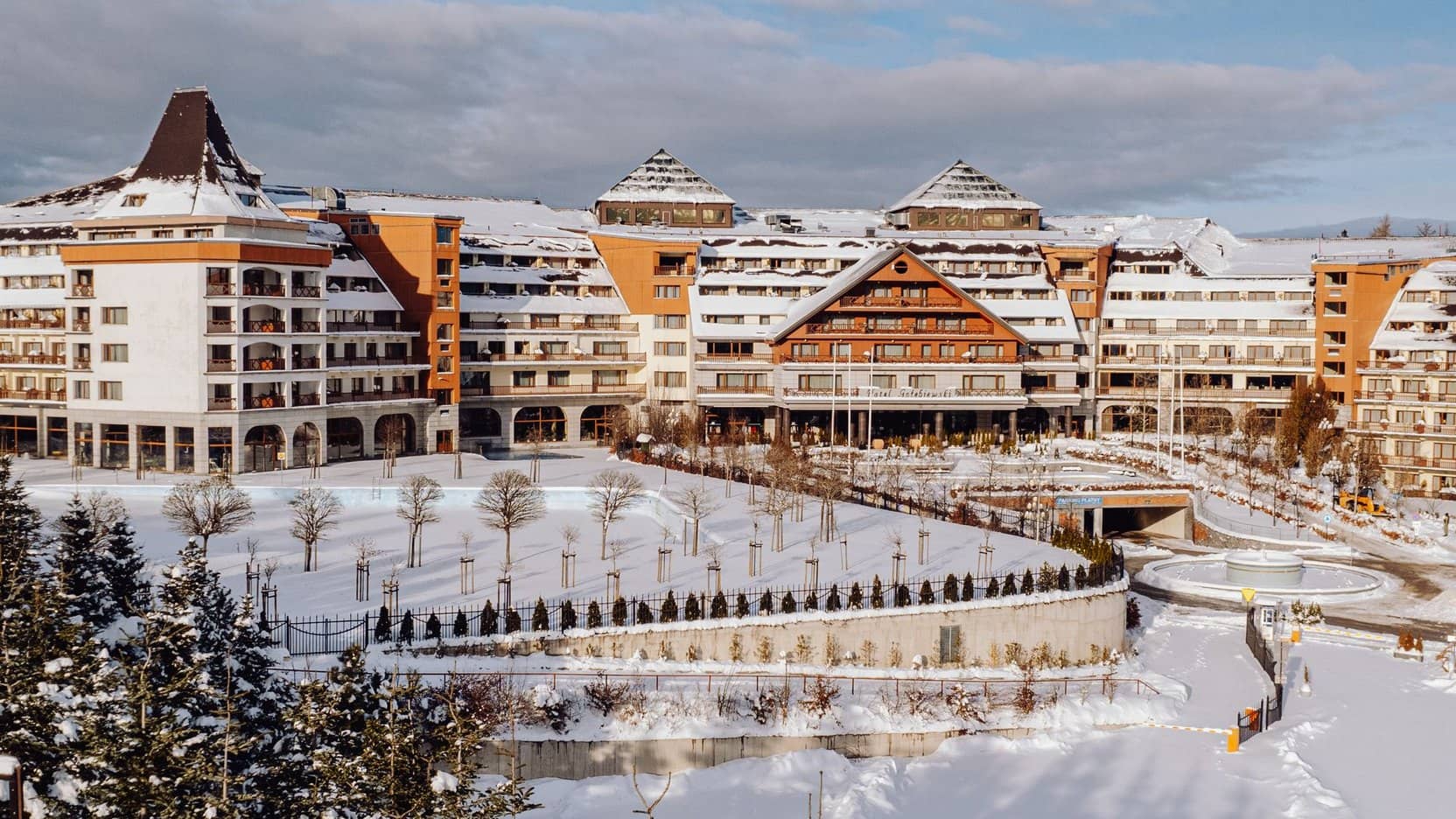 Hotel je oblíbený každé roční období